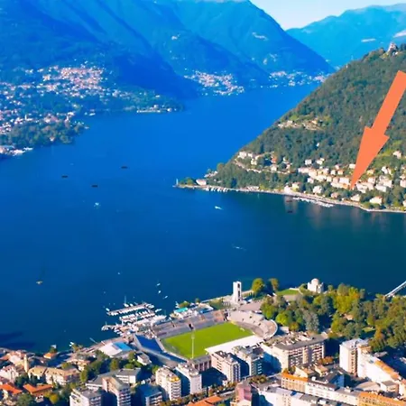 Front View On Viale Geno