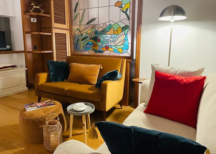 Front View On Viale Geno