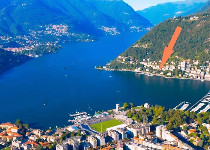 Front View On Viale Geno