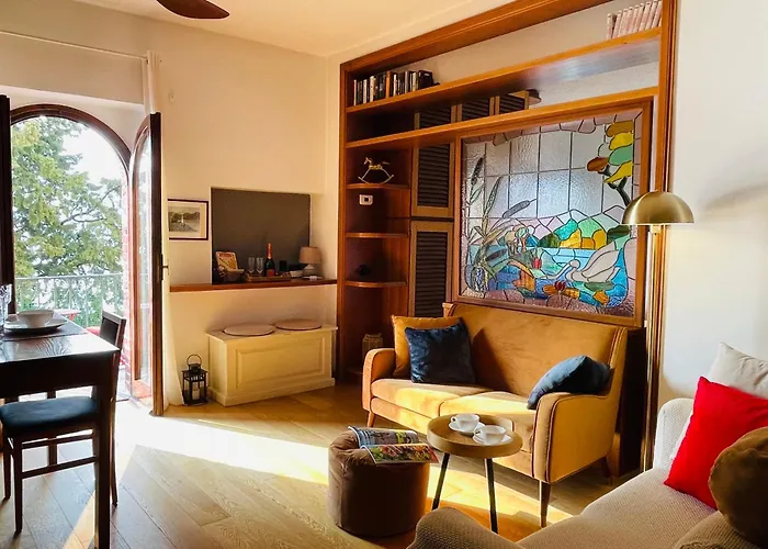 Front View On Viale Geno