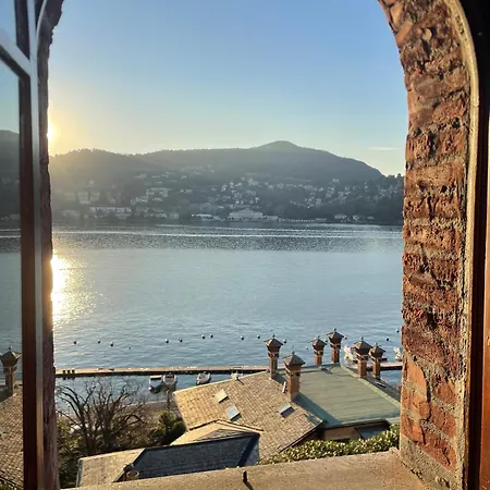 Front View On Viale Geno * Como